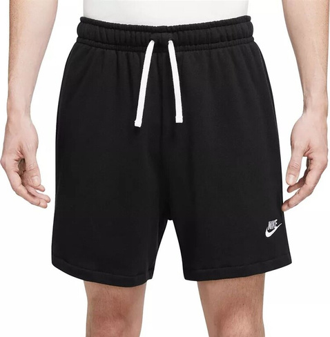 Шорты Nike Men's Club из французской махровой ткани, черный