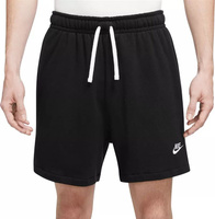 Шорты Nike Men's Club из французской махровой ткани, черный
