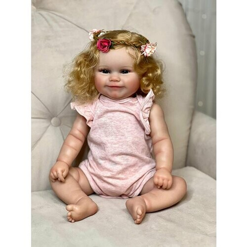 Кукла Реборн мягконабивная 50см в пакете (FA-004) NPK Doll