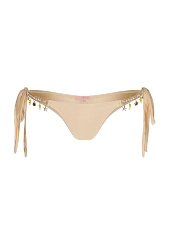 Плавки бикини Moda Minx Bikini Hose Seychellen Seestern seitlich gebunden, цвет Champagne