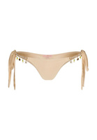 Плавки бикини Moda Minx Bikini Hose Seychellen Seestern seitlich gebunden, цвет Champagne