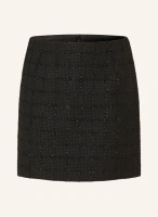 Твидовая юбка yousefinegz с блестками из пряжи Gestuz, черный