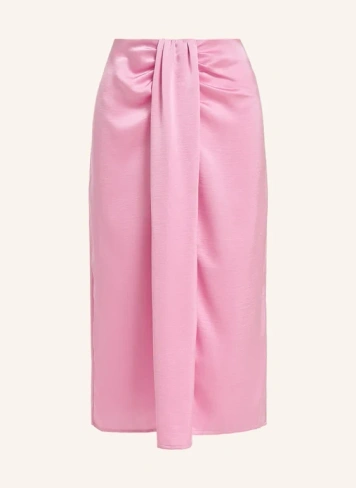 Атласная юбка fondue Essentiel Antwerp, розовый