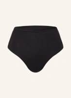Плавки бикини с завышенной талией sabina Max Mara Beachwear, черный