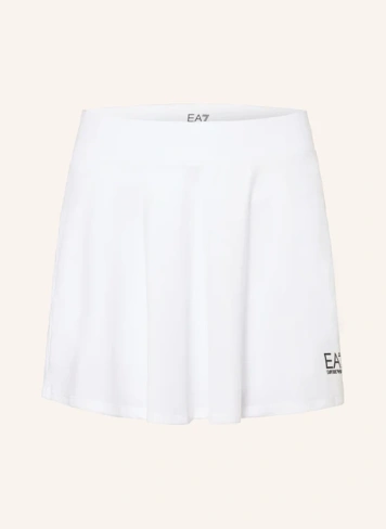 Теннисная юбка Ea7 Emporio Armani, белый