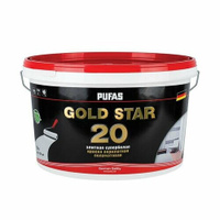 Пуфас GOLD STAR 20 Краска акрилатная полумат. Основа А мороз. (9л-11,1кг) PUFAS