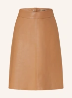 Кожаная юбка ммаппия Mos Mosh, коричневый