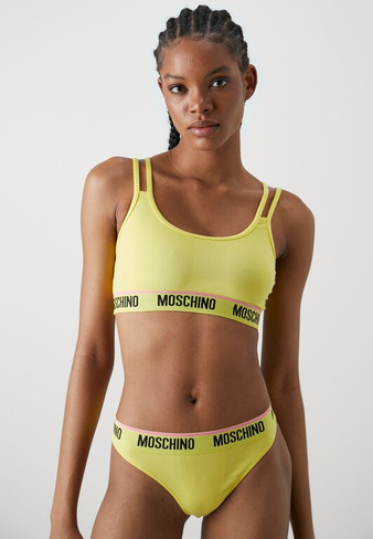 Бюстье Moschino Underwear, желтый