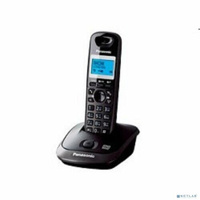 Panasonic Телефон Panasonic KX-TG2521RUT (титан) АОН, Caller ID, спикерфон, голосовой АОН, полифония, цифровой автоответ