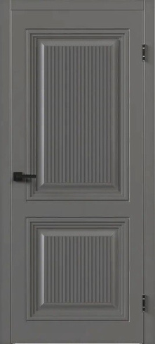 Дверь межкомнатная Скин-Ф, темно-серая