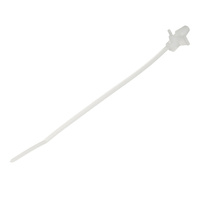 Стяжка кабельная Rexant 100х2,5 мм для крепления в щитке нейлонoвая белая (100 шт.) (07-0107)