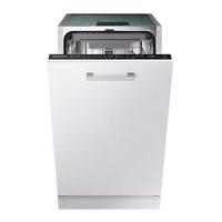 Встраиваемая посудомоечная машина Samsung DW50R4070BB/WT, узкая, ширина 45см, полновстраиваемая, загрузка 10 комплектов