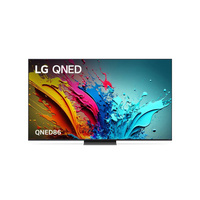 Телевизор LG 65QNED86TCA, 65", 4K, Mini LED, 120 Гц, черный