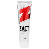Зубная паста LION Zact Plus, 150 мл, 150 г, белый Лион