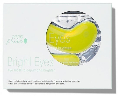 Осветляющая маска для глаз - набор из 5 шт. - 100% Pure Bright Eyes Mask