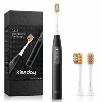 Электрическая зубная щетка Kissday K1, черная kissday
