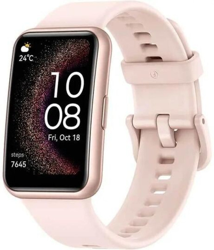 Смарт Часы Huawei fit se nebula pink silicone strap (stia-b39)