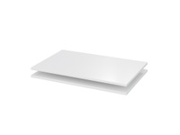 Полки Шкаф "ШК 5" (1600,1200,800) Белый текстурный