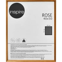 Рамка Inspire Rose 40x50 см дерево цвет светлый бук INSPIRE ROSE