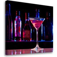 Постер Студия фотообоев Бокал мартини