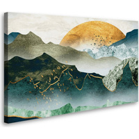 Постер (картина) Студия фотообоев солнце в горах