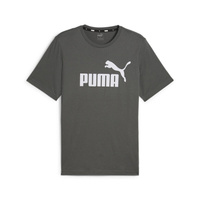 Мужская футболка Essentials Logo PUMA Mineral Grey
