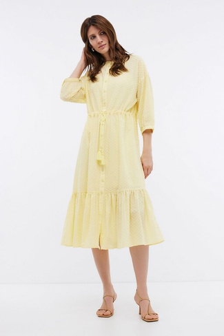 BAON Платье рубашка из хлопка (арт. BAON B4524056)