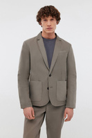 BAON Однобортный классический пиджак из хлопка (арт. BAON B6224001)