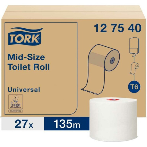 Мягкая бумага TORK Universal
