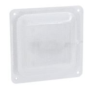 Светодиодный светильник GLERIO Indoor микропризма квадратный с блоком питания 8 Вт 1092 лм IP54 4000 К