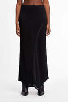 Длинная укороченная юбка Calvin Klein, черный