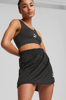 Классическая юбка с вырезом логотипа Puma, черный