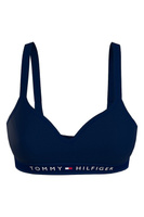 Бюстье с логотипом Tommy Hilfiger, синий