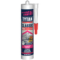 Клей монтажный каучуковый Tytan Professional classic fix прозрачный (62949) 310 мл Клей строительный