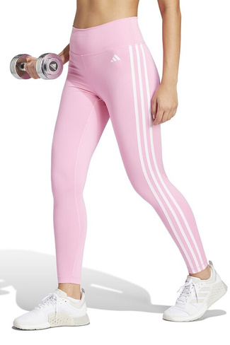 Леггинсы Essentials для спортзала с логотипом сбоку Adidas Performance, розовый
