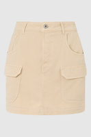 Короткая юбка с завышенной талией Pepe Jeans London, желтый