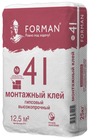 Клей монтажный FORMAN 41 25кг/под.56