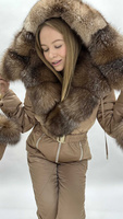 Зимний костюм Мехалини: стиль и комфорт для холодных дней - Варежки без меха