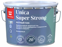 Лак универсальный UNICA SUPER STRONG база EP полуматовый Tikkurila (9л)