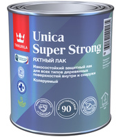 Лак универсальный UNICA SUPER STRONG база EP высокоглянцевый Tikkurila (0.9л)