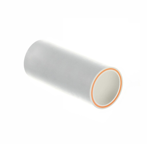 Труба полипропиленовая для отопления, стекловолокно, диаметр 25х4.2х2000 мм, 25 бар, белая, Valfex