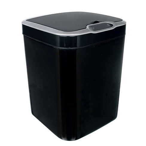 Ведро для мусора сенсорное, квадрат, Foodatlas JAH-6511, 15 л (черный) FoodAtlas