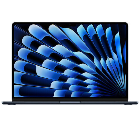 15.3" Ноутбук Apple MacBook Air 15 2024 2880x1864, Apple M3, RAM 8 ГБ, SSD 256 ГБ, Apple graphics 10-core, macOS, midnig