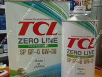 Масло моторное TCL Zero Line 0w30 SP 4 л Z0040030SP