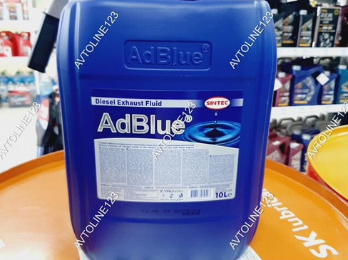 Раствор мочевины AdBlue Sintec 10 л 804