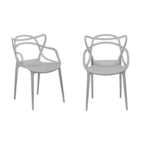Комплект из 2-х стульев Masters серый Bradexhome