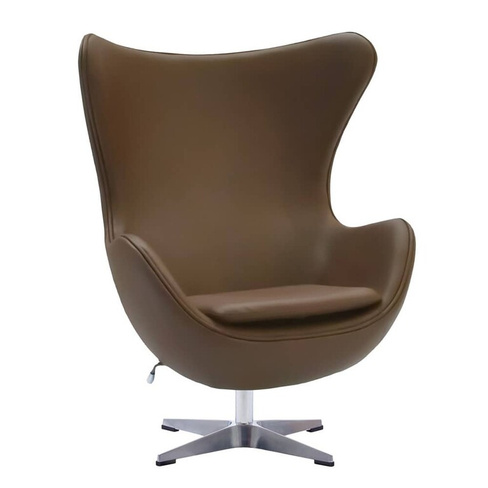 Кресло EGG STYLE CHAIR коричневый Bradexhome