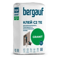 Клей Бергауф Granit для керамогранита и природного камня 25кг*1 (56шт)