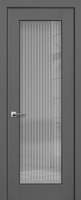 Межкомнатная дверь Triplex Doors «Женева 1», Графит