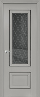 Межкомнатная дверь Triplex Doors «Валенсия 1», Серый эмаль